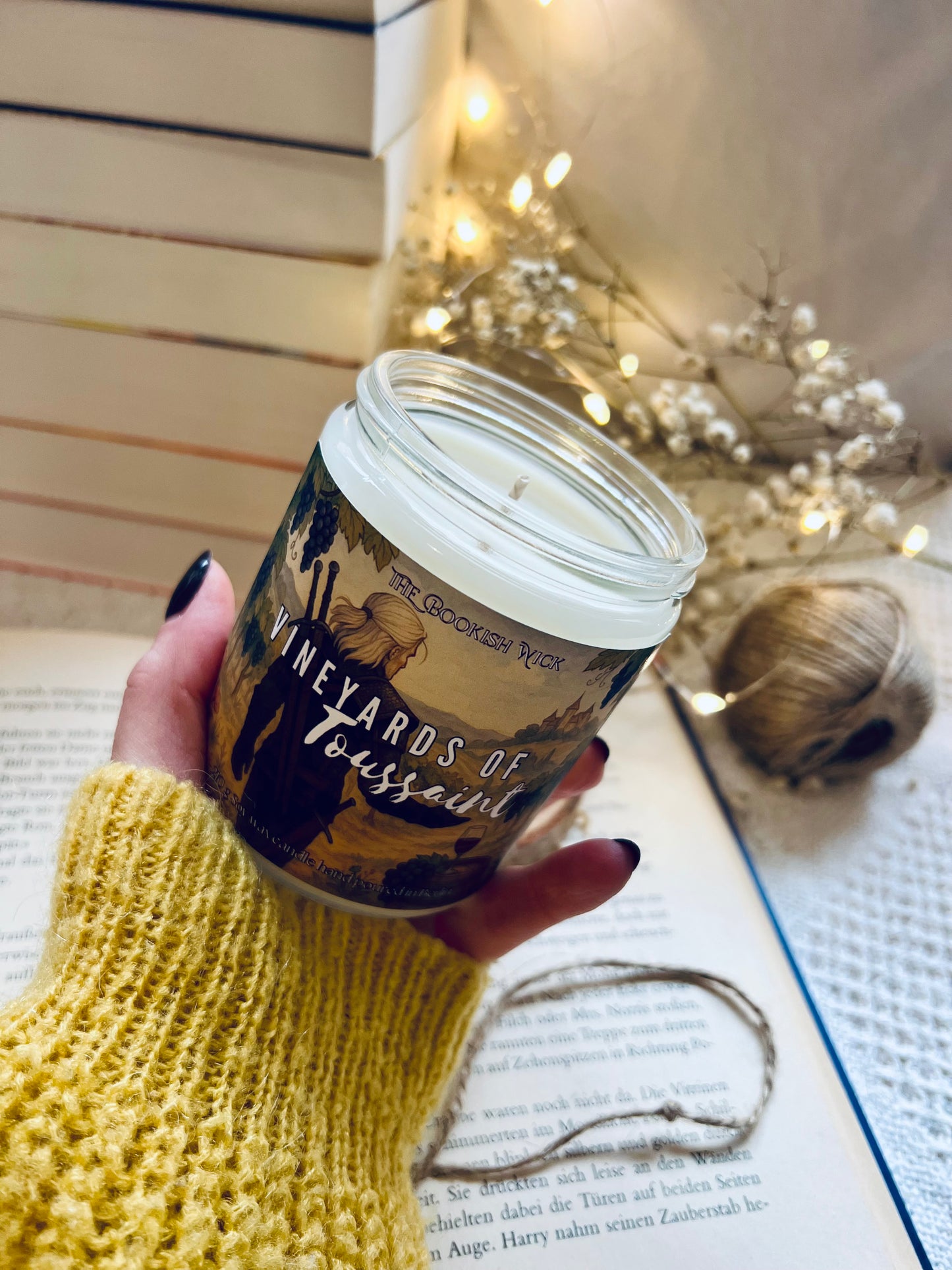 Sojawachskerze - Vineyards of Toussaint - 210 g