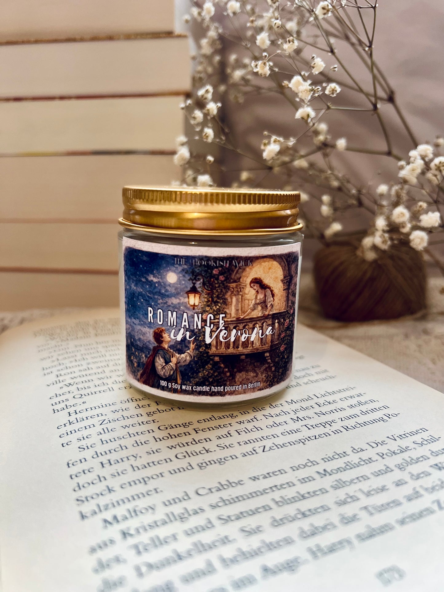 Sojawachskerze - Romance in Verona - 250 ml