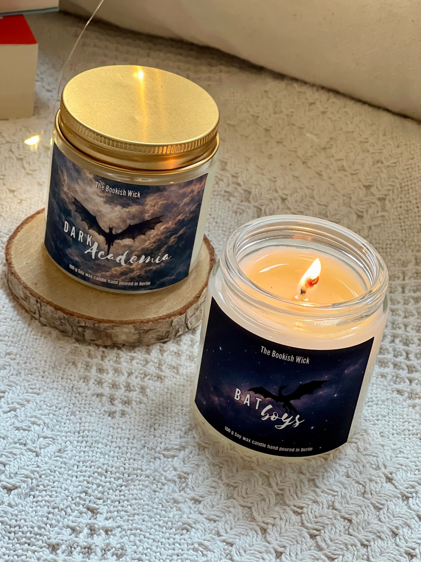 Sojawachskerze - Bat Boys - 250 ml