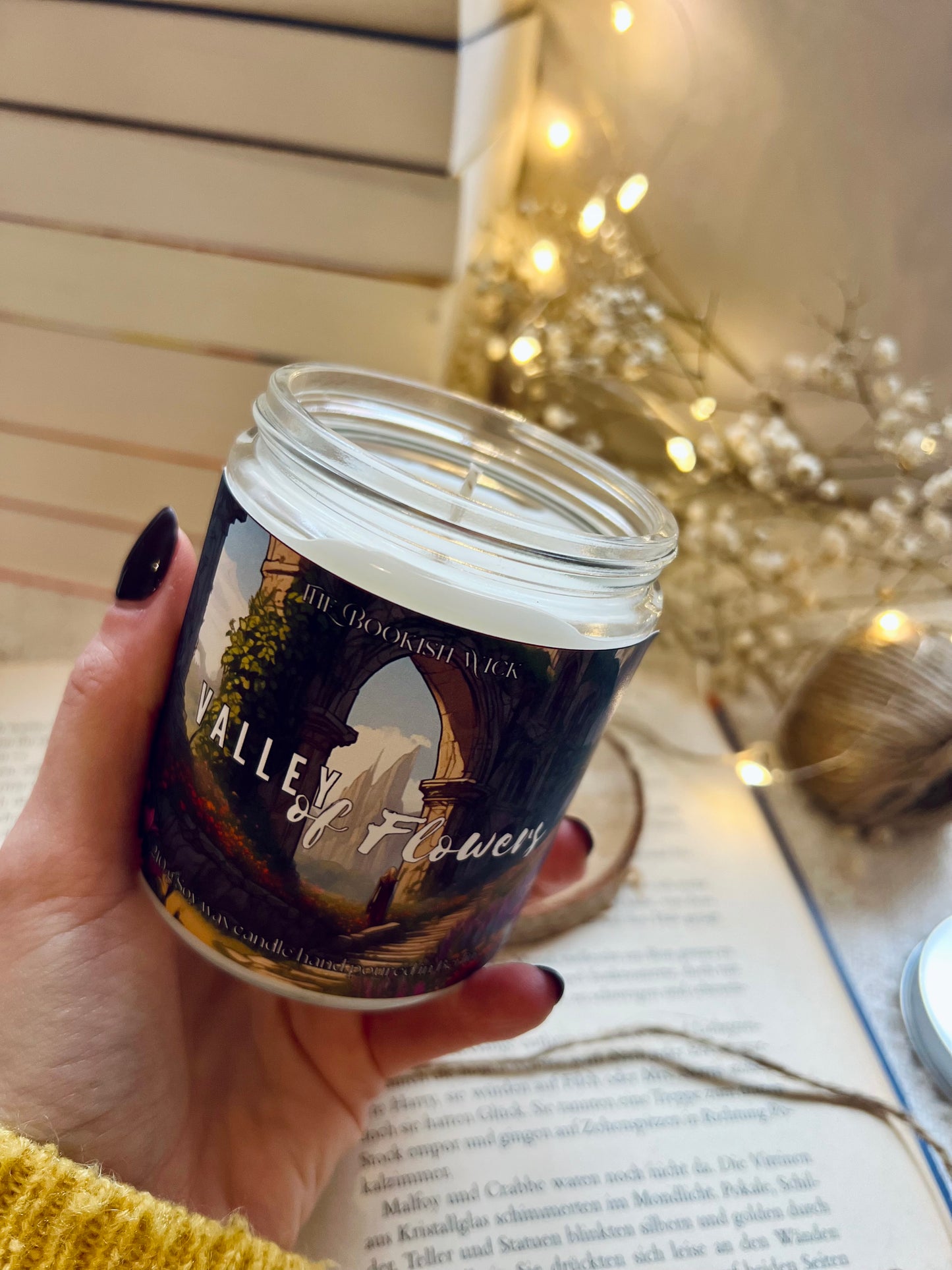 Sojawachskerze - Valley of Flowers - 210g