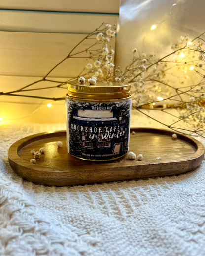 Sojawachskerze - Bookshop Café in Winter - 120 ml