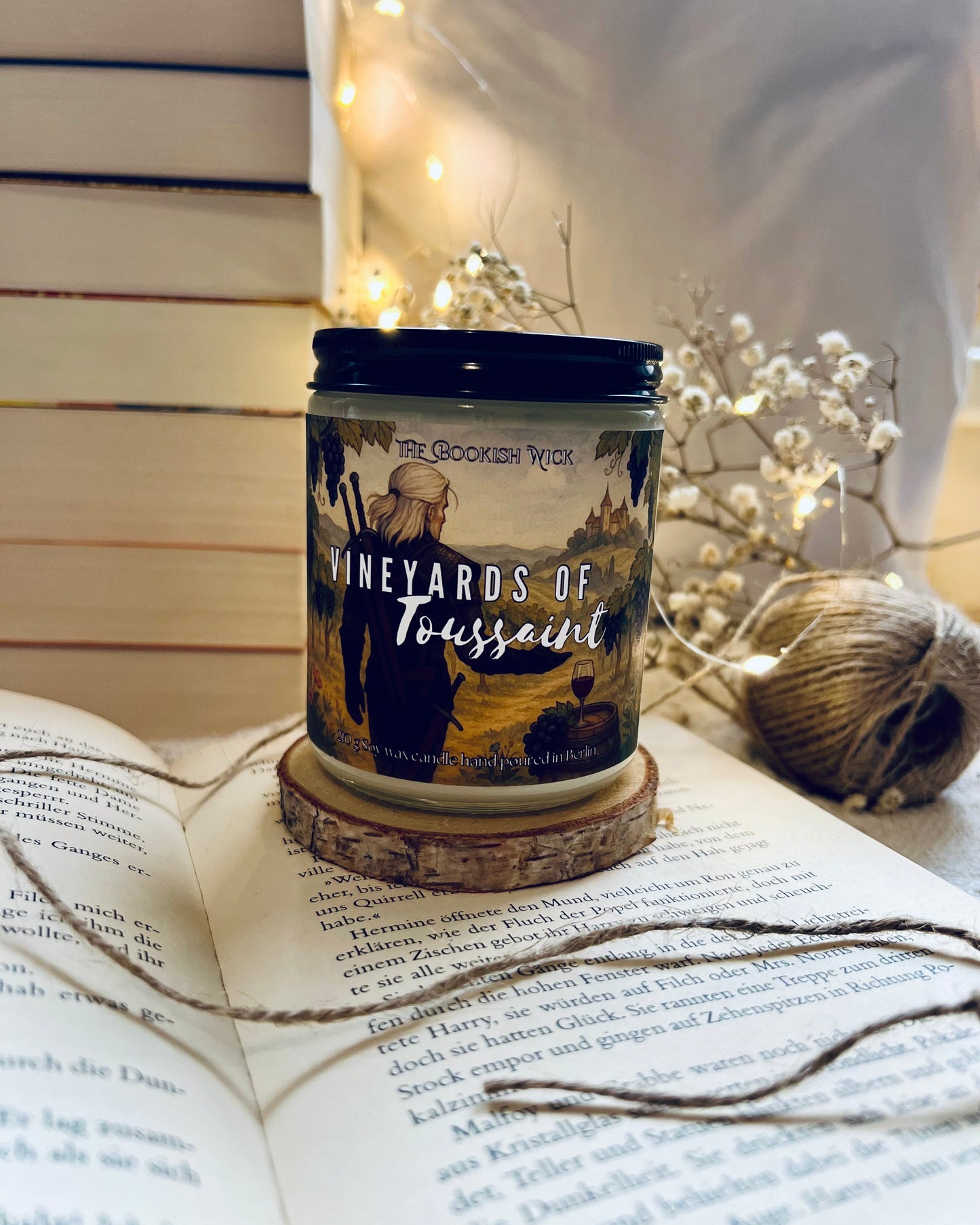 Sojawachskerze - Vineyards of Toussaint - 210 g
