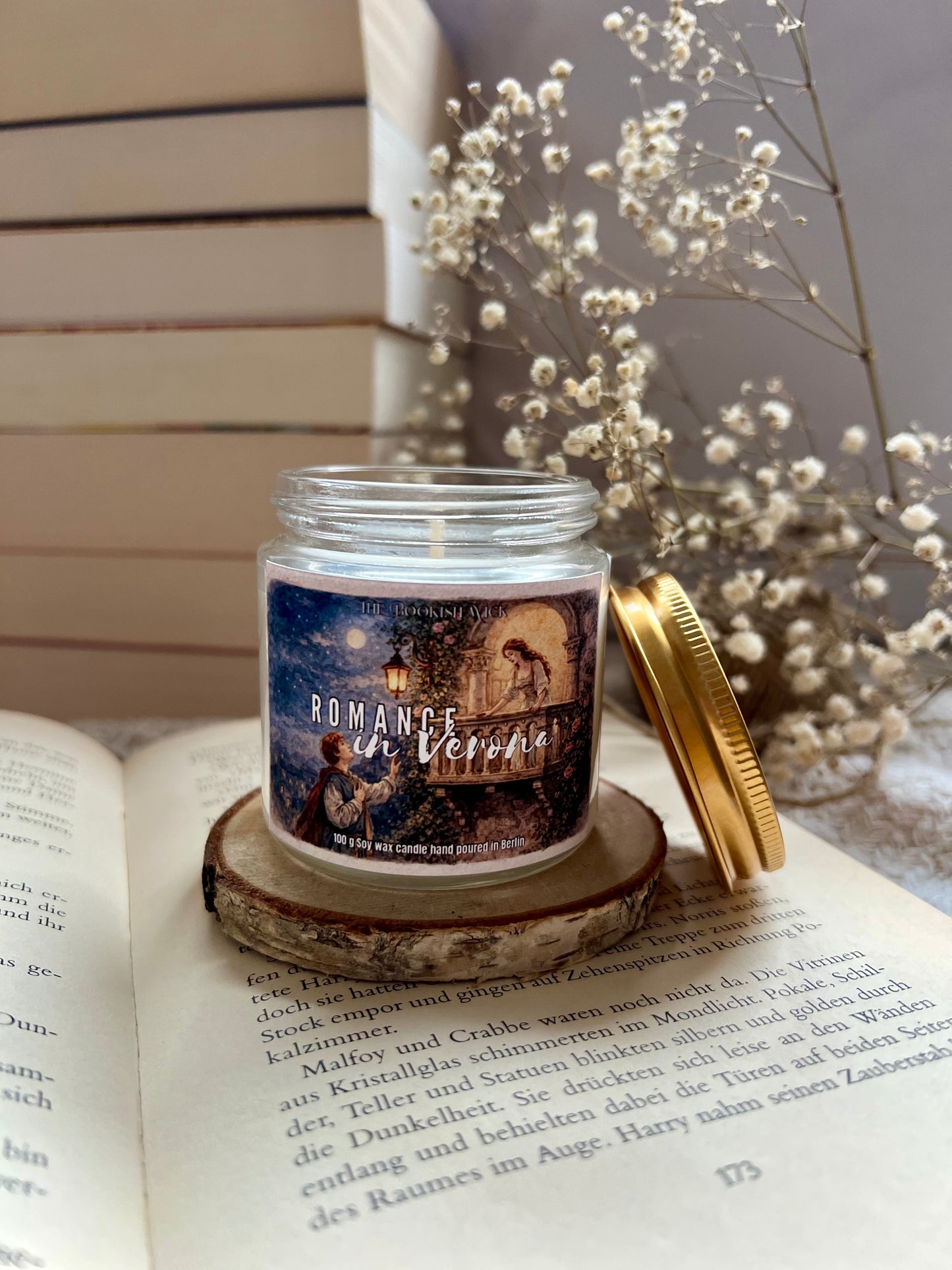 Sojawachskerze - Romance in Verona - 250 ml