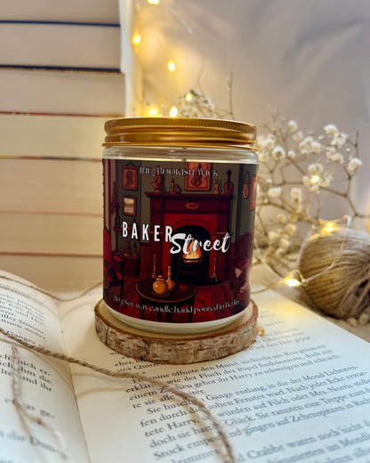 Sojawachskerze - Baker Street - 210g