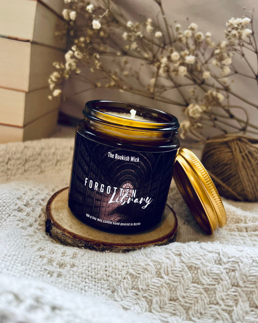 Sojawachskerze - Forgotten Library - 120 ml