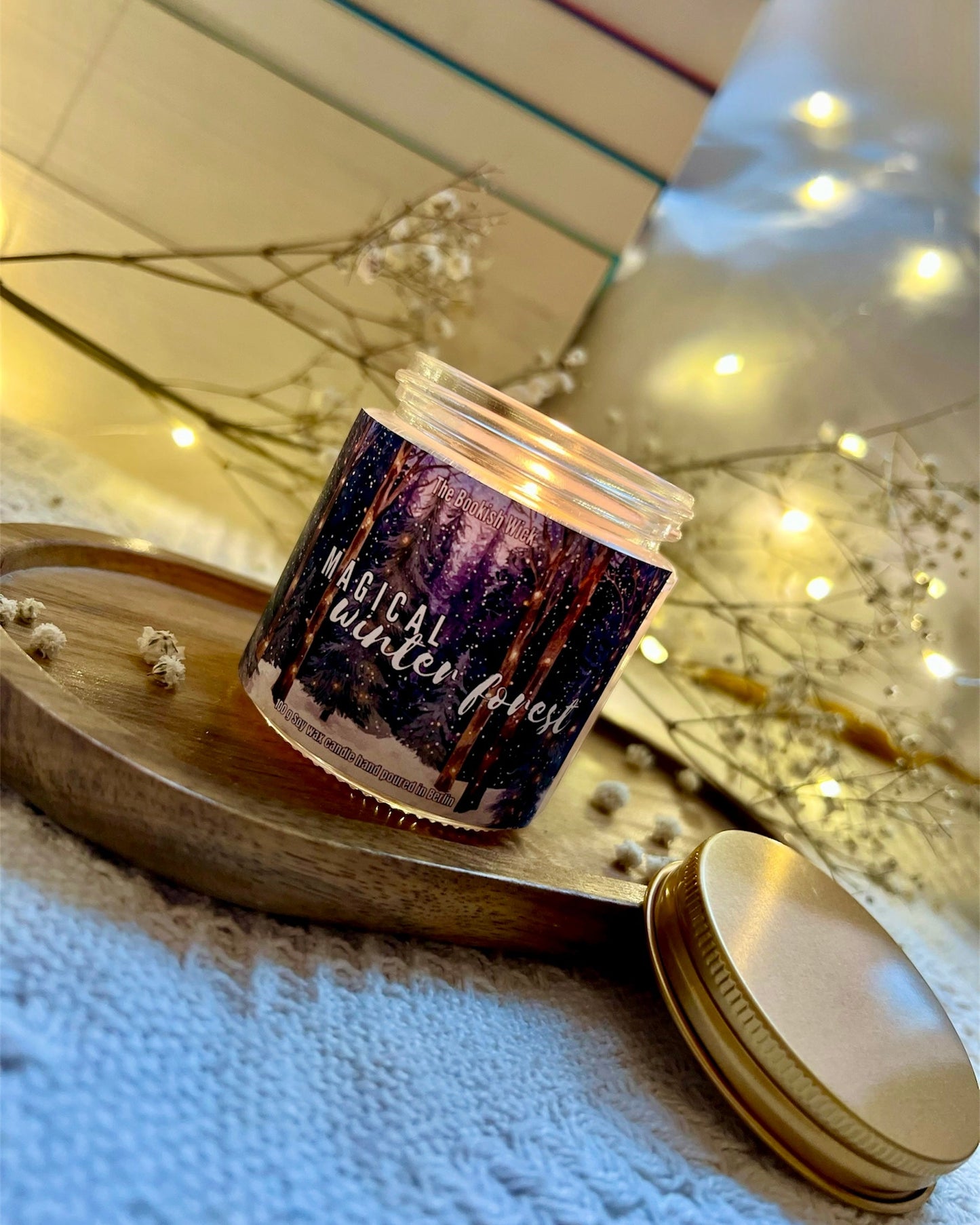 Sojawachskerze - Magical Winter Forest - 120 ml