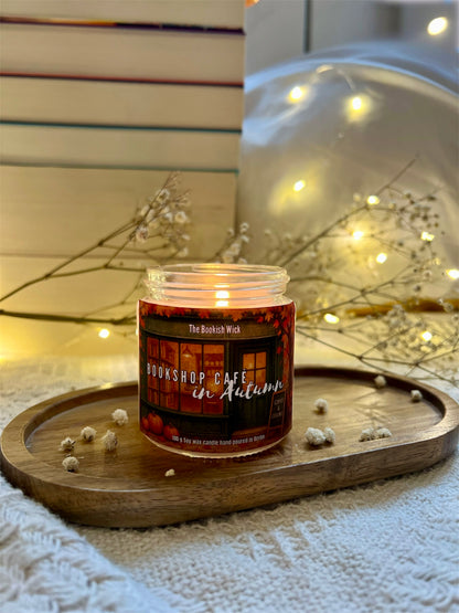 Sojawachskerze - Bookshop Café in Autumn - 120 ml