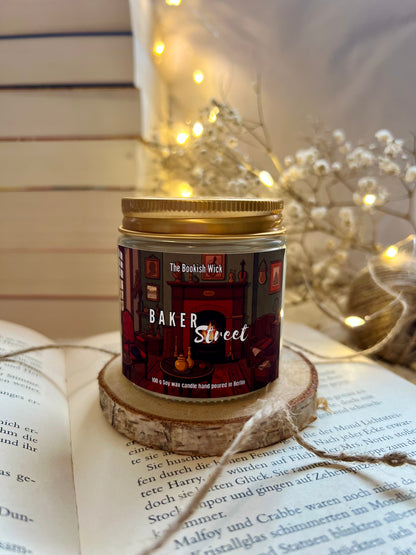 Sojawachskerze - Baker Street - 120 ml