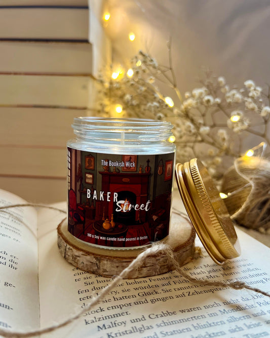 Sojawachskerze - Baker Street - 120 ml