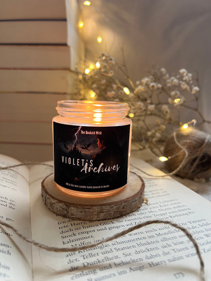 Sojawachskerze - Violet’s Archives - 120 ml