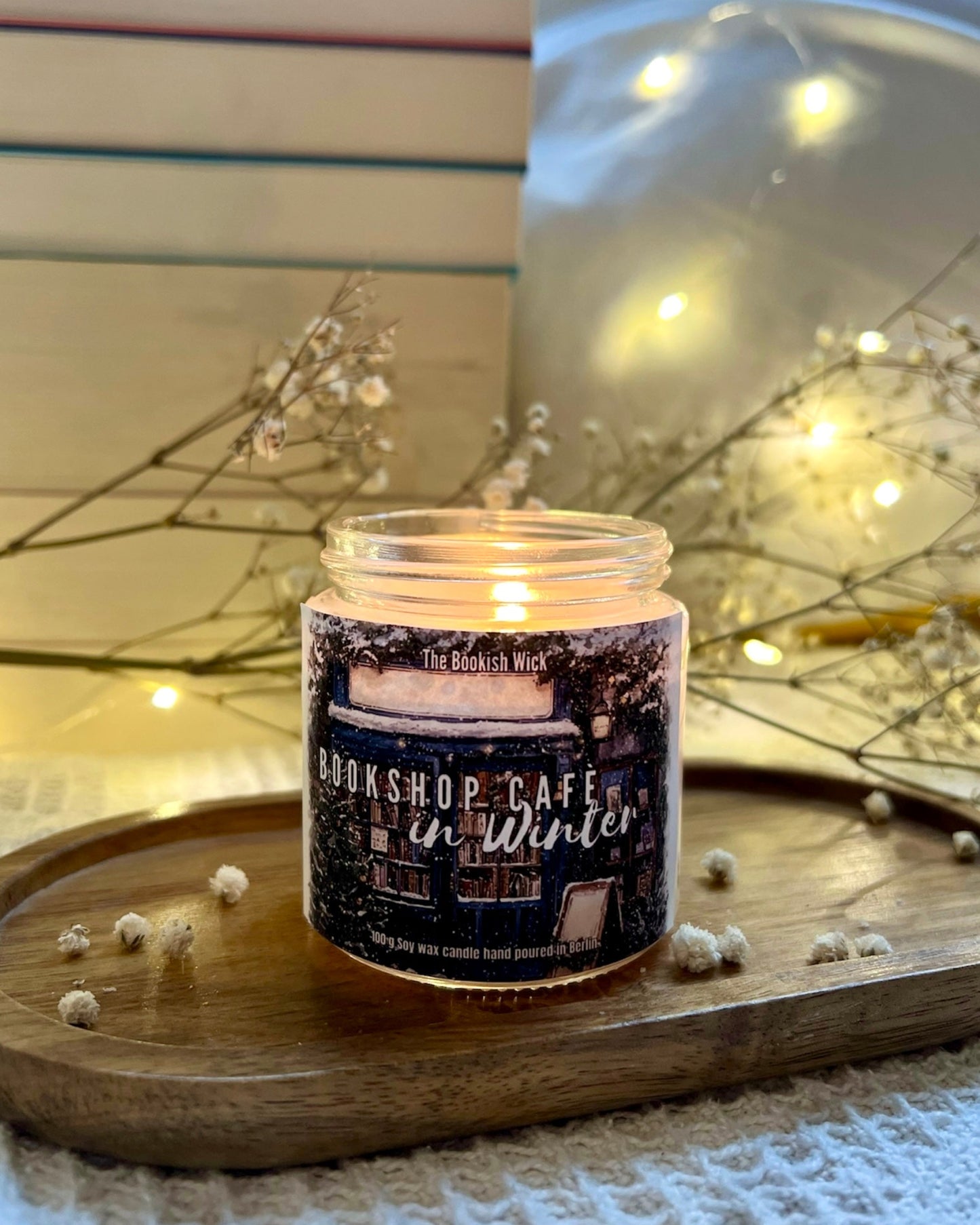 Sojawachskerze - Bookshop Café in Winter - 120 ml