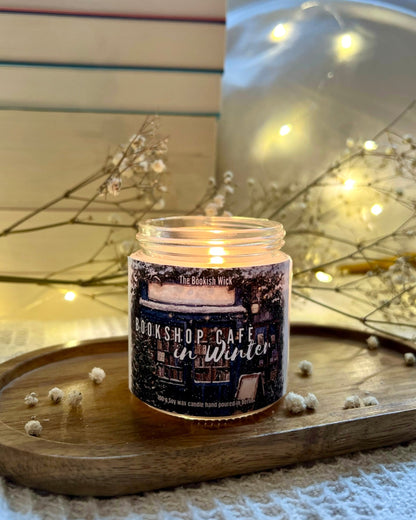 Sojawachskerze - Bookshop Café in Winter - 120 ml