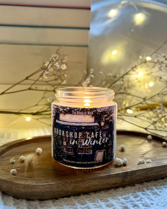 Sojawachskerze - Bookshop Café in Winter - 120 ml