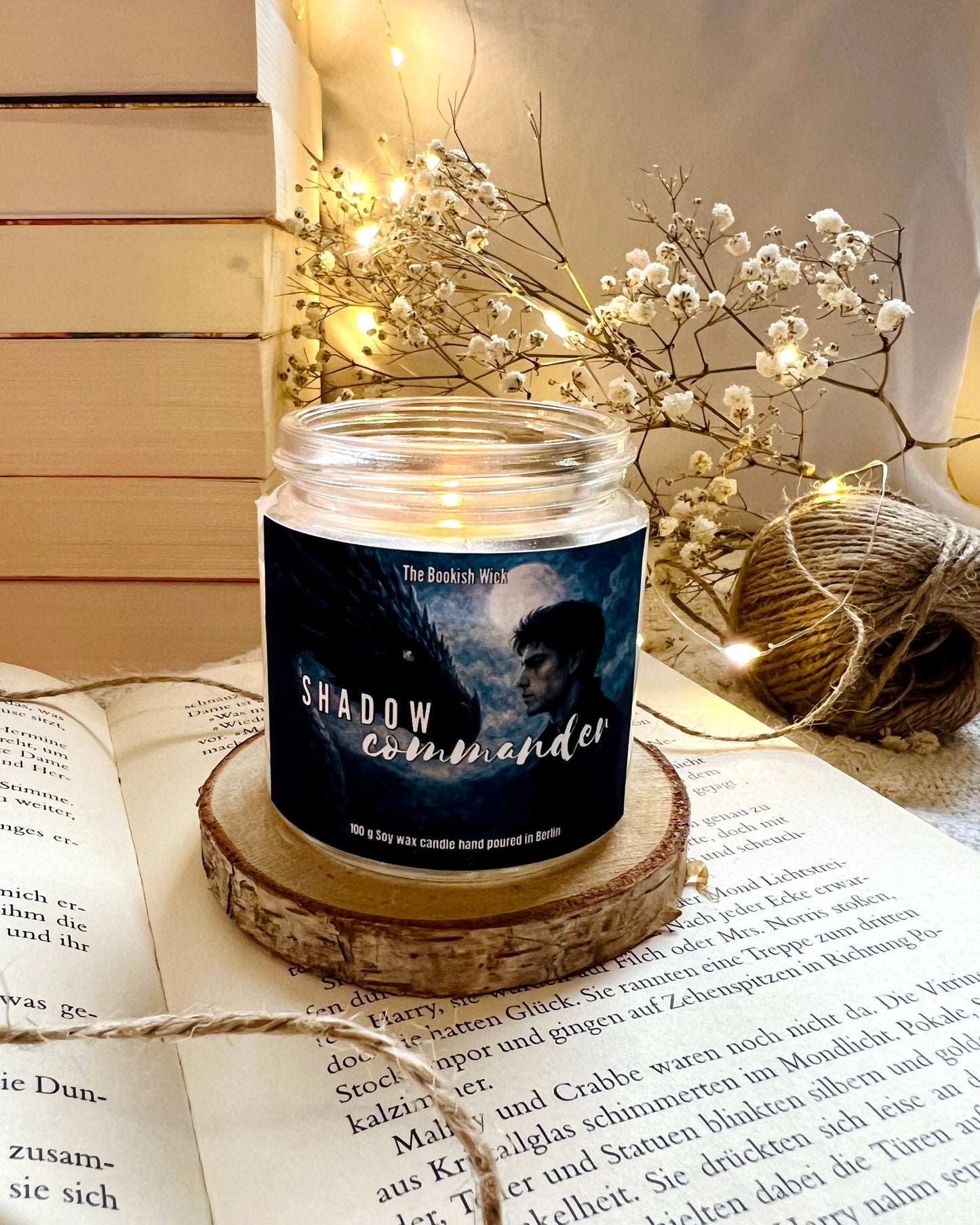 Sojawachskerze - Shadow Commander - 120 ml