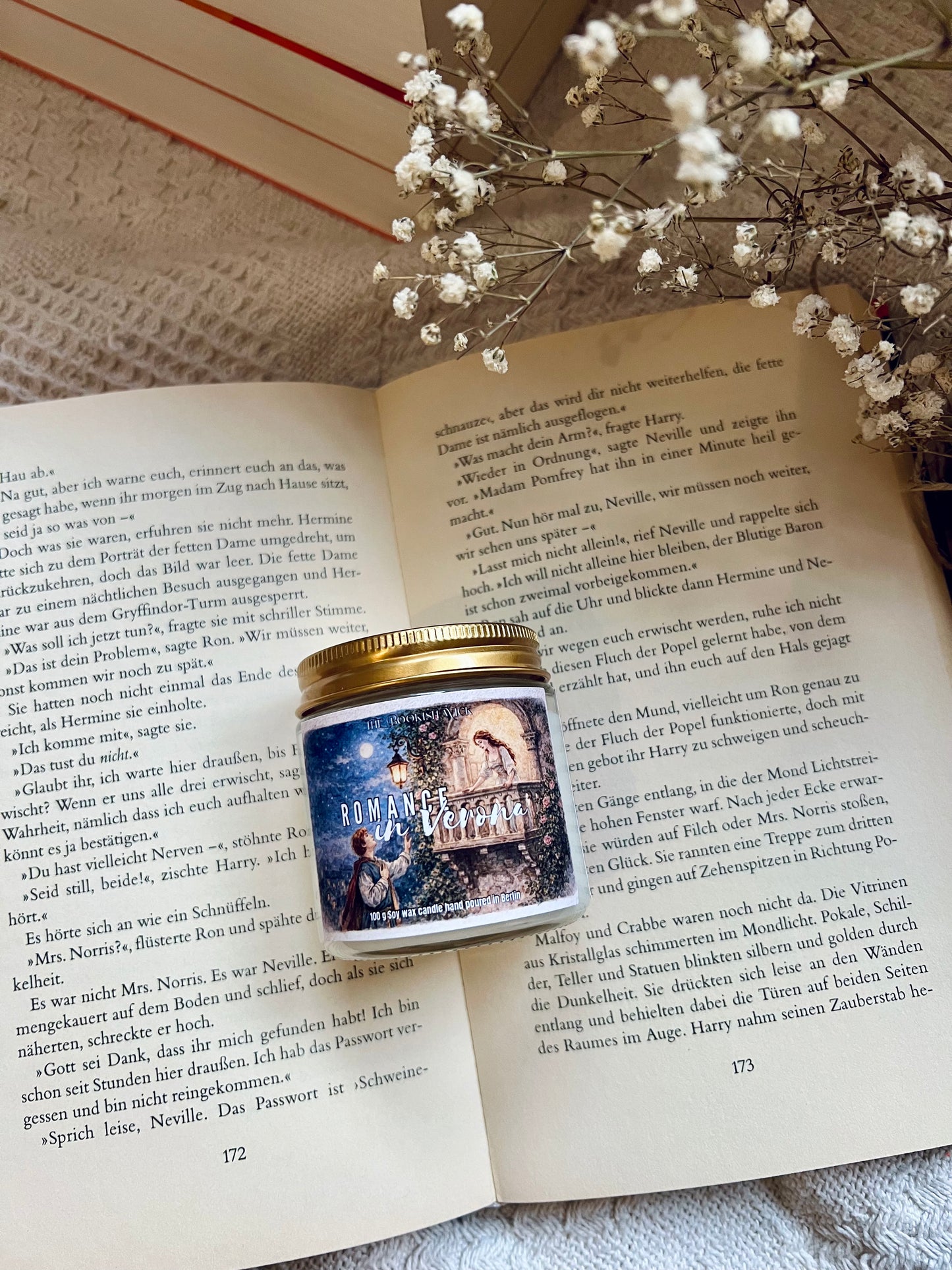 Sojawachskerze - Romance in Verona - 250 ml