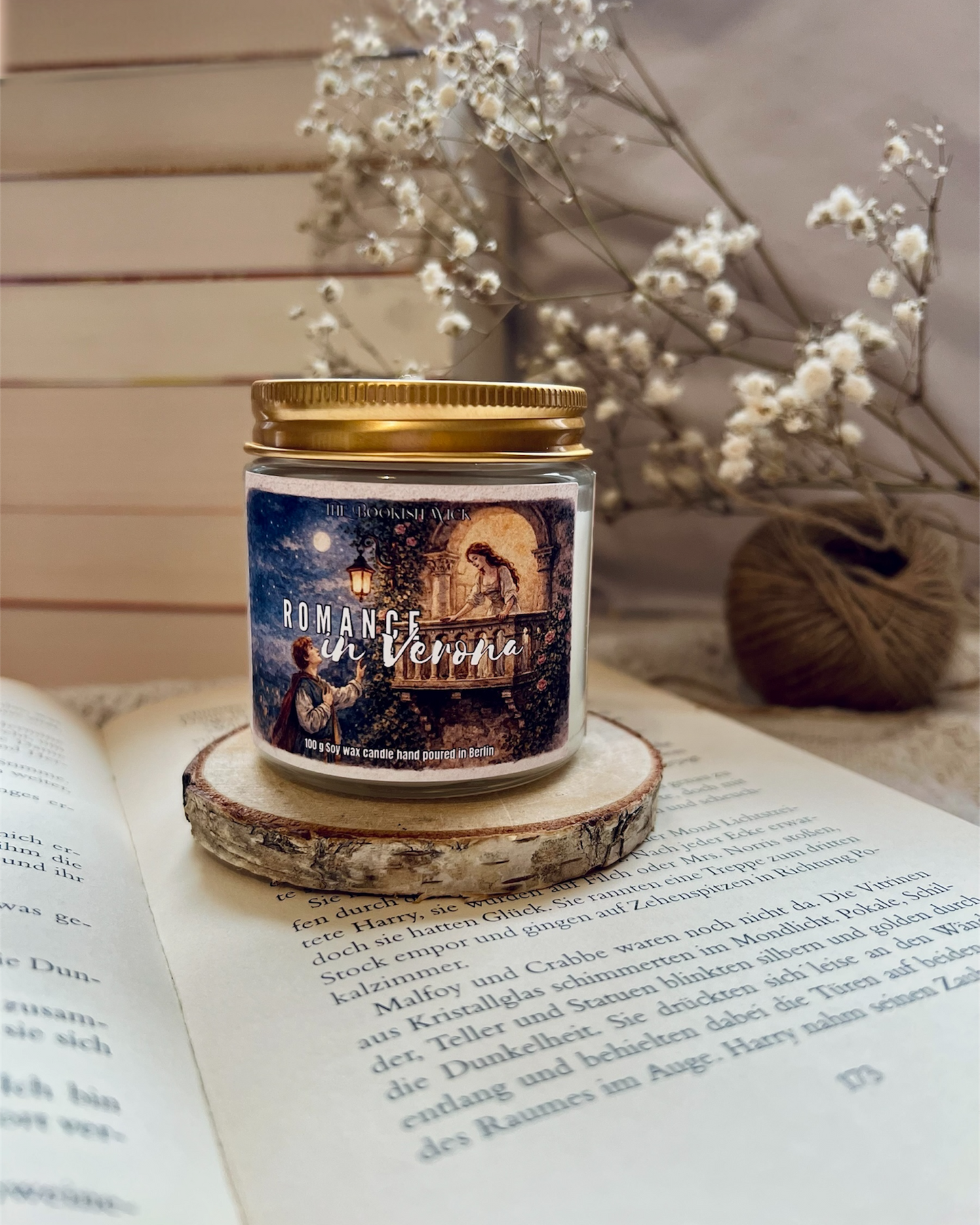 Sojawachskerze - Romance in Verona - 250 ml