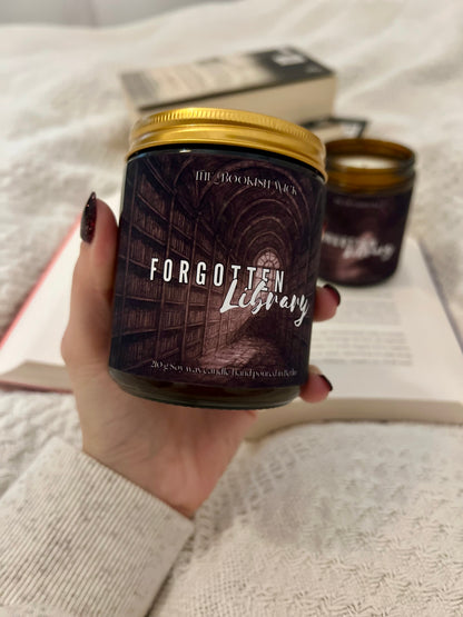 Sojawachskerze - Forgotten Library - 210 g