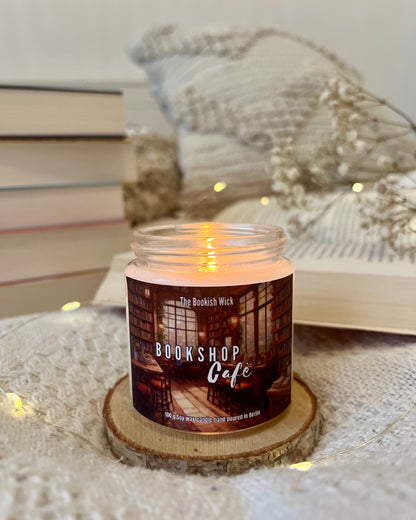 Sojawachskerze - Bookshop Café - 120 ml