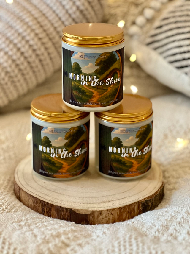 Sojawachskerze - Morning in the Shire - 210 g