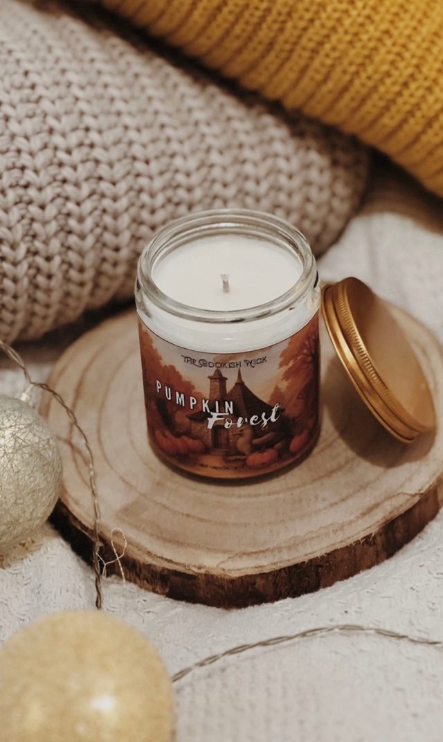 Sojawachskerze - Pumpkin Forest - 210 g