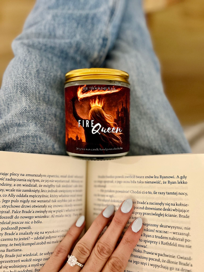 Sojawachskerze - Fire Queen - 210 g